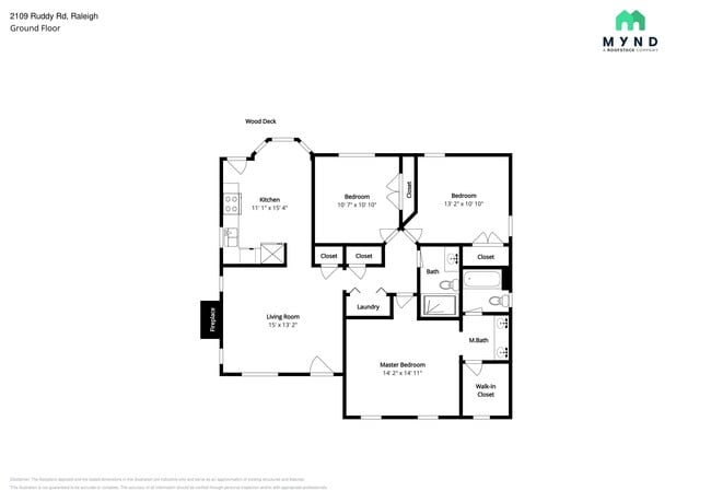 2109 Ruddy Rd in Raleigh, NC - Foto de edificio - Building Photo