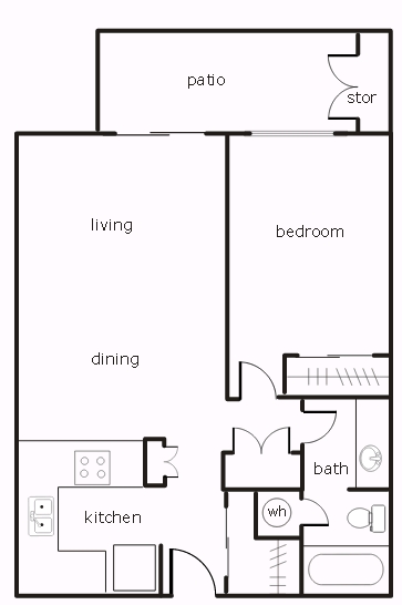 Sierra Valley Senior Apartments in Loyalton, CA - Foto de edificio - Floor Plan
