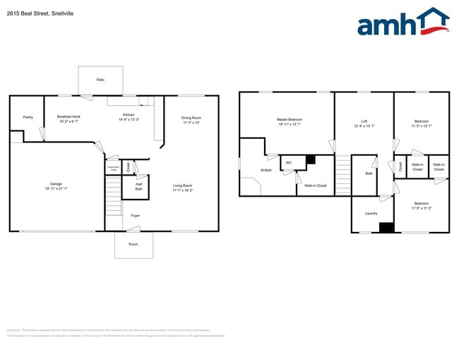 2615 Beal St in Snellville, GA - Foto de edificio - Building Photo