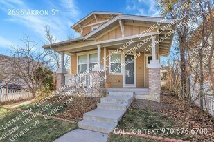2696 Akron St in Denver, CO - Building Photo