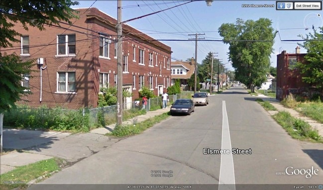 1239 Elsmere St in Detroit, MI - Foto de edificio - Building Photo