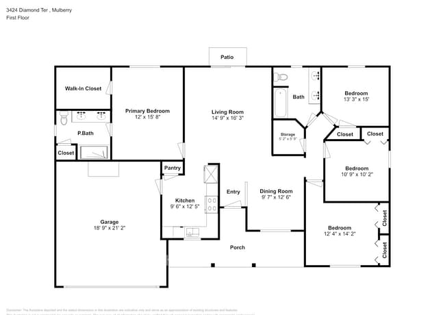 3424 Diamond Terrace in Mulberry, FL - Building Photo - Building Photo