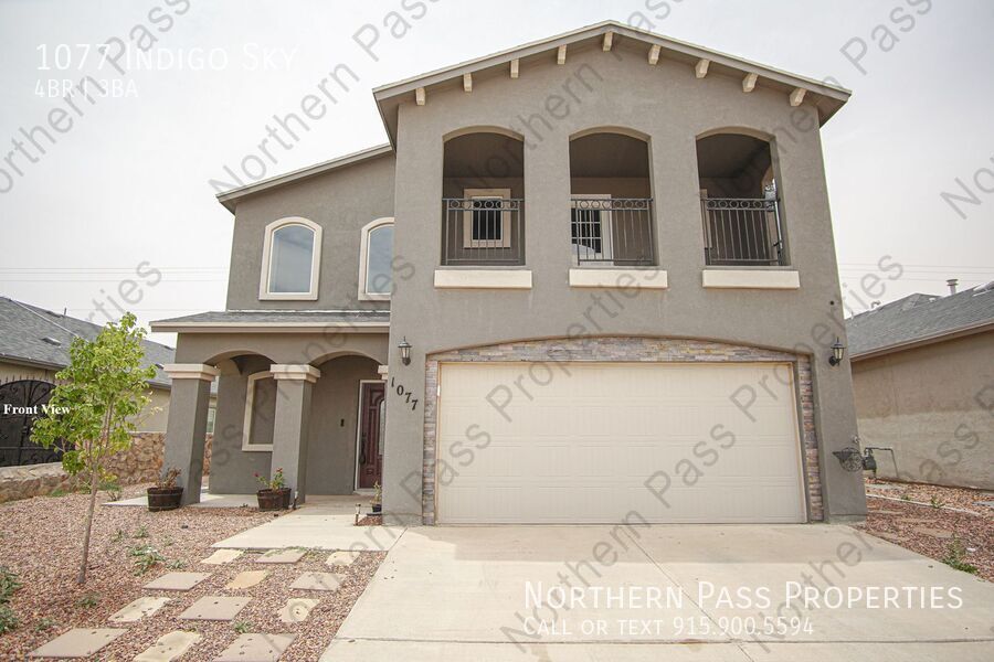 1077 Indigo Sky St in Horizon City, TX - Building Photo