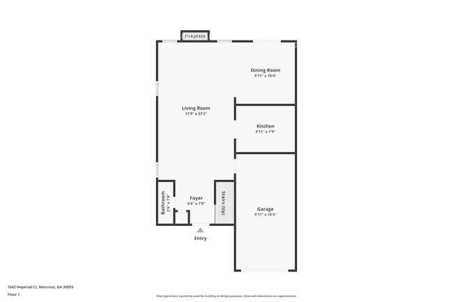 1642 Imperial Ct, Unit 2w in Norcross, GA - Foto de edificio - Building Photo