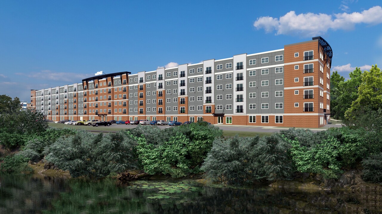 The Edge Apartments in Manchester, NH - Building Photo