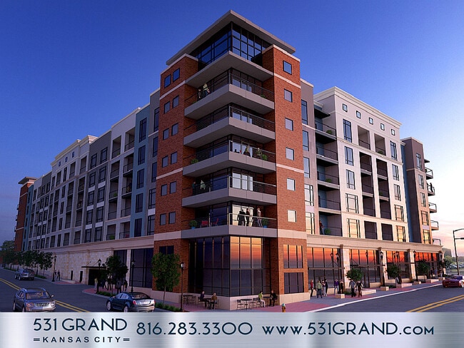 531 Grand in Kansas City, MO - Foto de edificio - Building Photo
