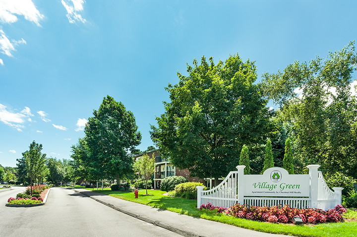 Village Green Apartments in Plainville, MA - Building Photo