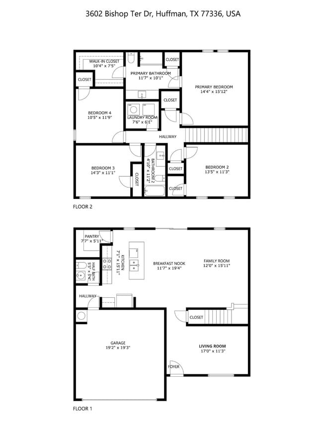 3602 Bishop Ter Dr in Huffman, TX - Building Photo - Building Photo