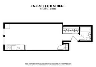 422 East 14th Street in New York, NY - Building Photo - Floor Plan