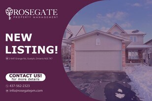 647 Grange Rd in Guelph, ON - Building Photo