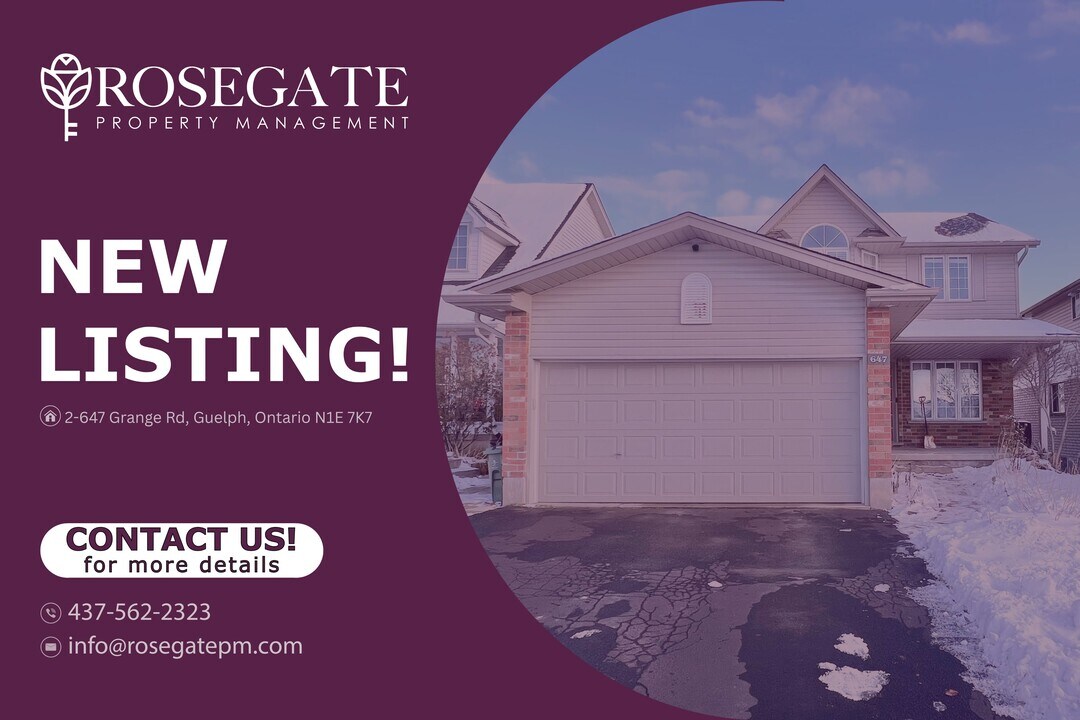 647 Grange Rd in Guelph, ON - Building Photo