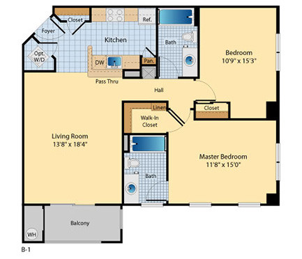 Springfield Crossing in Springfield, VA - Foto de edificio - Floor Plan