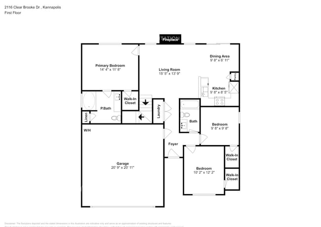 2116 Clear Brook Dr in Kannapolis, NC - Foto de edificio - Building Photo