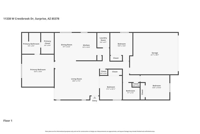 11338 W Crestbrook Dr in Surprise, AZ - Foto de edificio - Building Photo