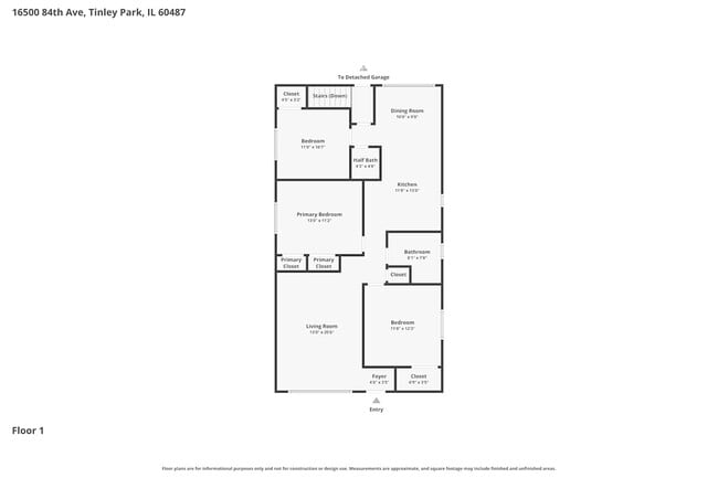 16500 84th Ave in Tinley Park, IL - Foto de edificio - Building Photo