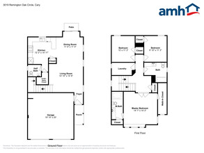 3019 Remington Oaks Cir in Cary, NC - Foto de edificio - Building Photo