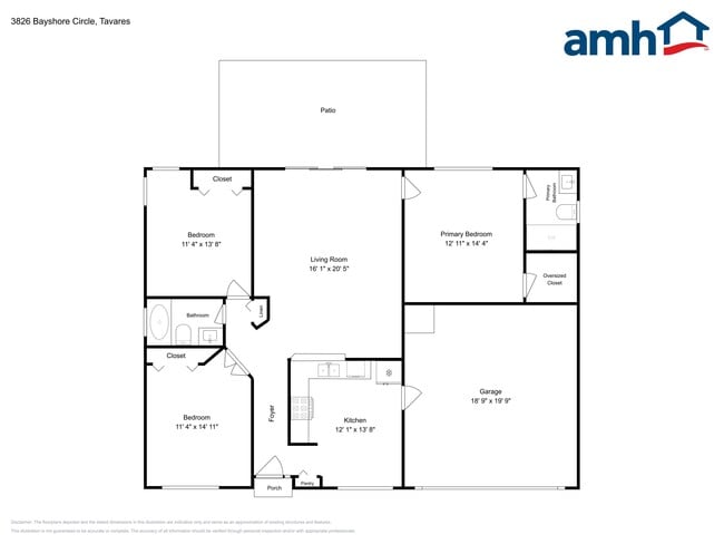 3826 Bayshore Cir in Tavares, FL - Foto de edificio - Building Photo