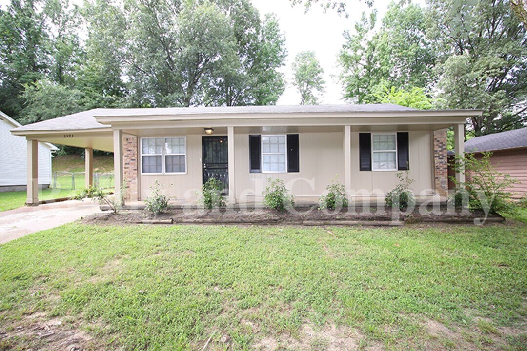 3593 Voltaire Ave in Memphis, TN - Foto de edificio