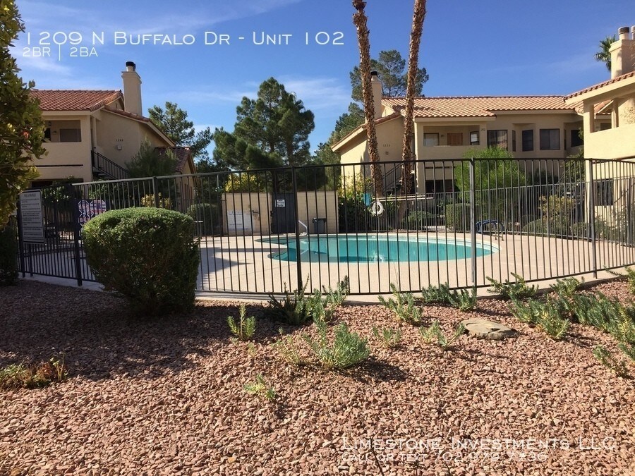 1209 N Buffalo Dr-Unit -Unit 102 in Las Vegas, NV - Building Photo