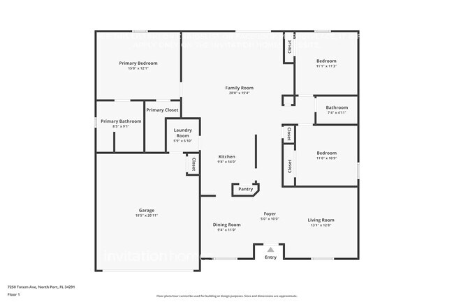 7250 Totem Ave in North Port, FL - Building Photo - Building Photo