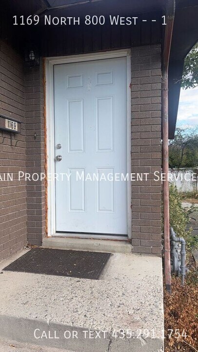 1169 N 800 W St in Provo, UT - Foto de edificio