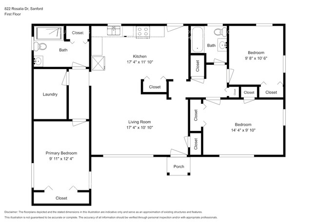 822 Rosalia Dr in Sanford, FL - Foto de edificio - Building Photo