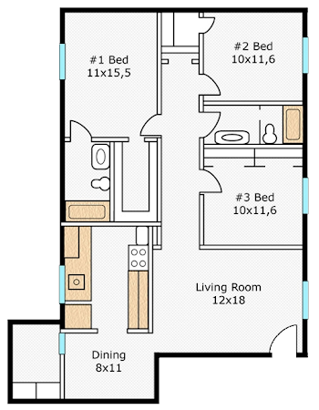 531 Bedford Rd in Bedford, TX - Foto de edificio