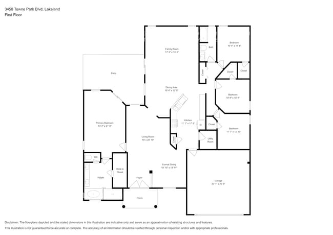 3458 Towne Park Blvd in Lakeland, FL - Foto de edificio - Building Photo