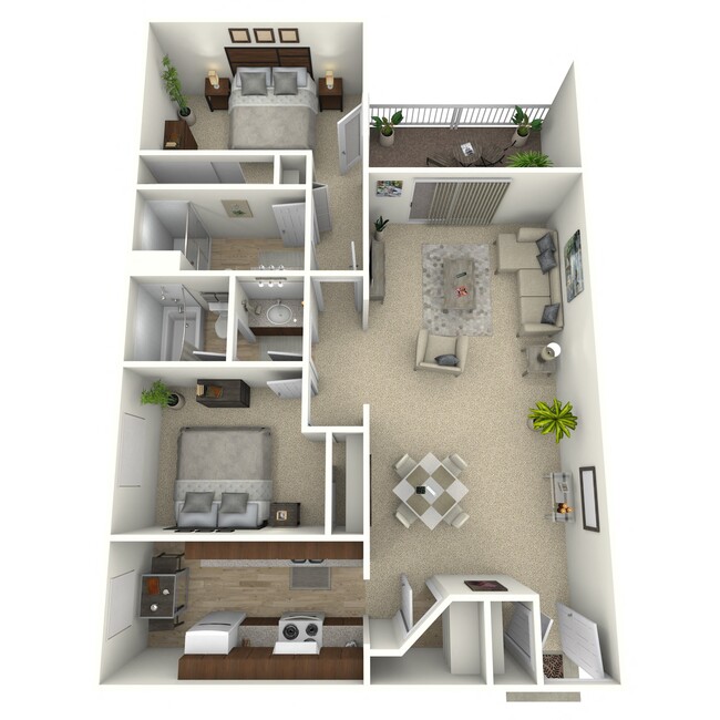 Carondelet Apartments in Tucson, AZ - Building Photo - Floor Plan