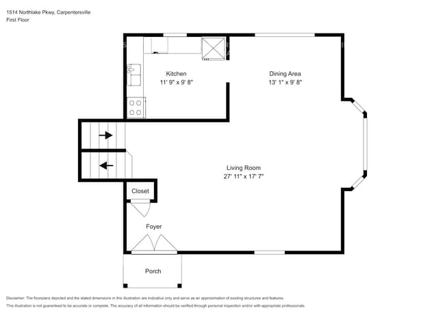 1514 Northlake Pkwy in Carpentersville, IL - Foto de edificio - Building Photo