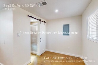 2443 De Vita Rd SW in Albuquerque, NM - Building Photo - Building Photo