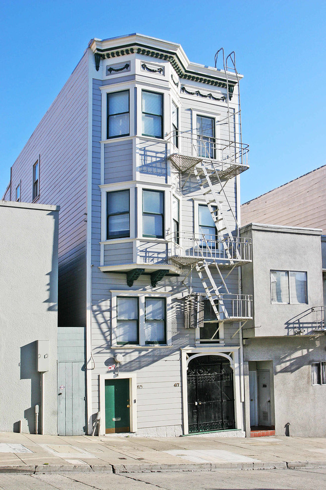 475 Green St in San Francisco, CA - Foto de edificio - Building Photo