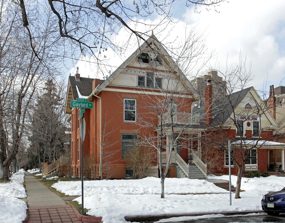 1101 Gaylord St in Denver, CO - Foto de edificio