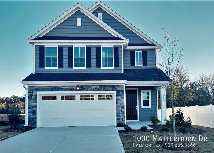 1000 Matterhorn Dr in Fuquay Varina, NC - Building Photo