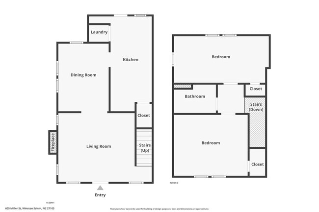 605-607 Miller St in Winston-Salem, NC - Building Photo - Building Photo