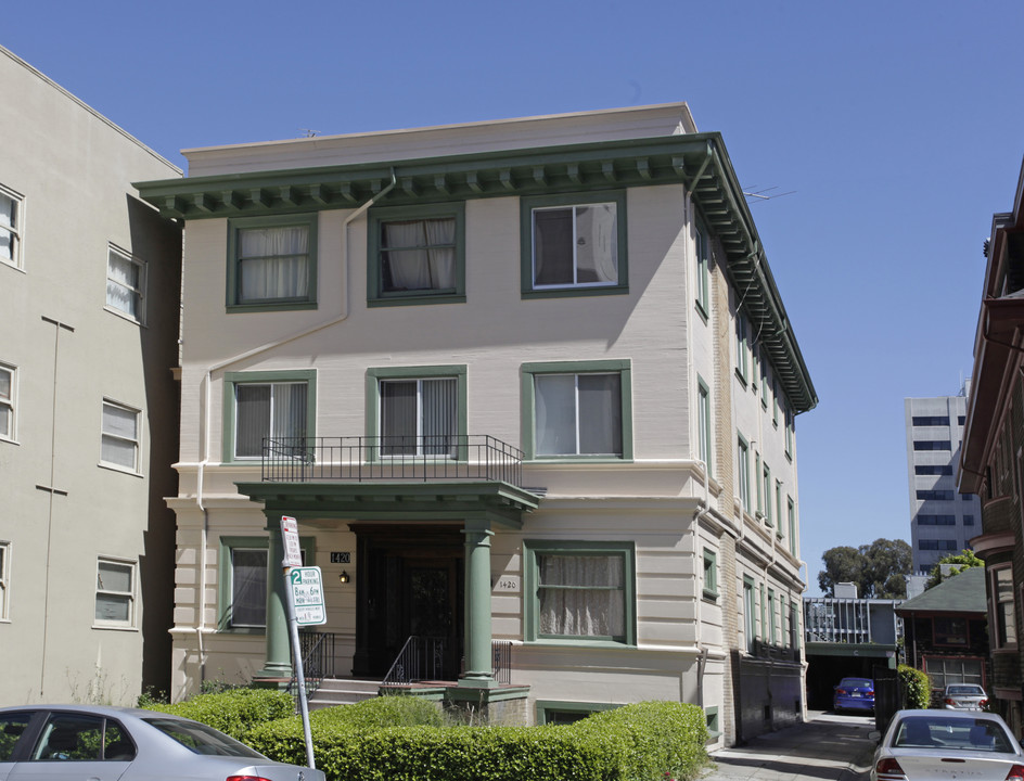 1420 Jackson St in Oakland, CA - Foto de edificio