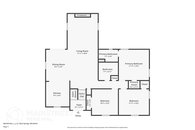 property at 506 NW Roanoke Dr