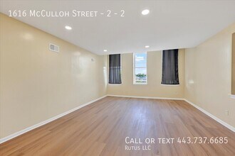 1616 McCulloh St in Baltimore, MD - Foto de edificio - Building Photo