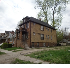 691 Ashland St in Detroit, MI - Foto de edificio