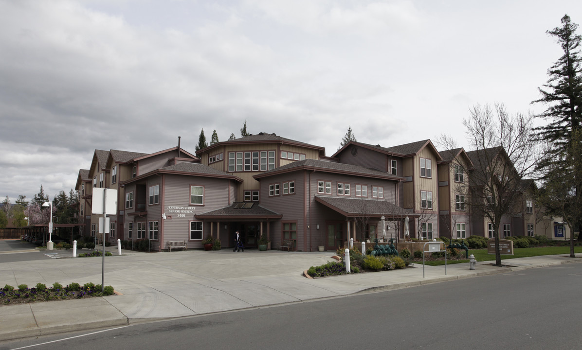 Jefferson Street Senior Housing in Napa, CA - Building Photo