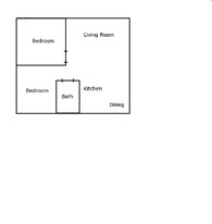 Sunrise Apartments in Menasha, WI - Foto de edificio - Floor Plan