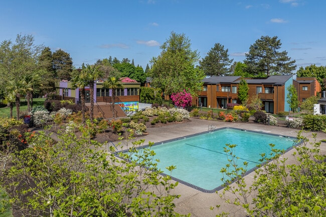 Fountain Park in Beaverton, OR - Foto de edificio - Building Photo
