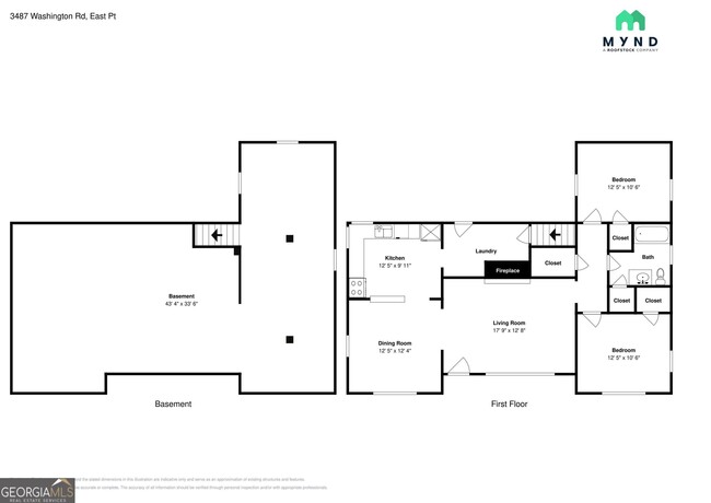 3487 Washington Rd in East Point, GA - Building Photo - Building Photo