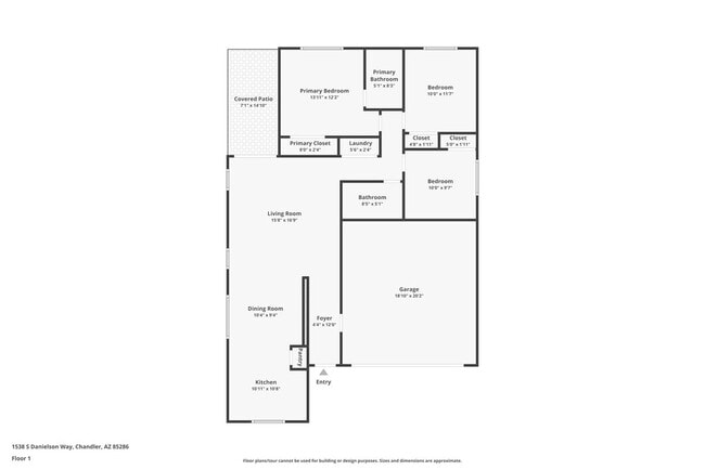 1538 S Danielson Wy in Chandler, AZ - Foto de edificio - Building Photo