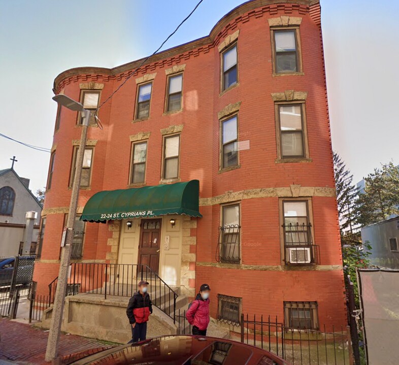 22 Saint Cyprians Pl in Boston, MA - Foto de edificio