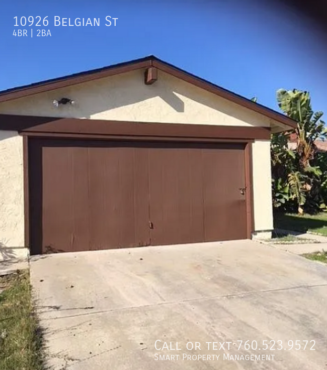 property at 10926 Belgian St
