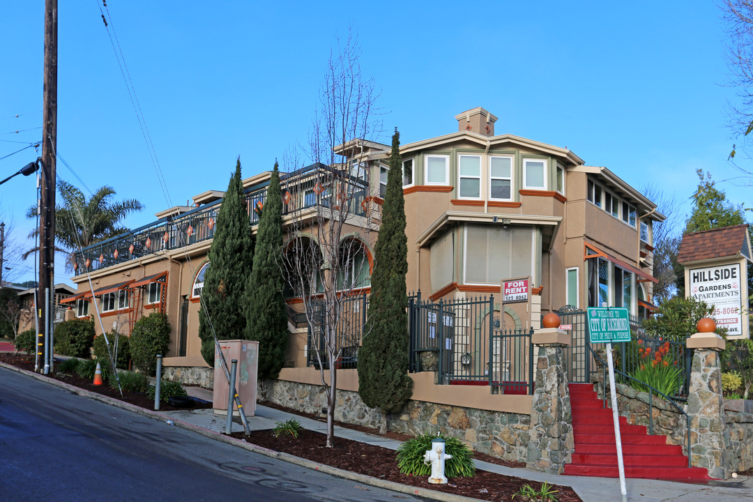 Hillside Gardens Apartments in El Cerrito, CA - Foto de edificio