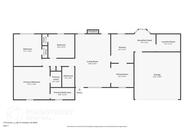 1147 Crystal Springs Trail in Hampton, GA - Building Photo - Building Photo