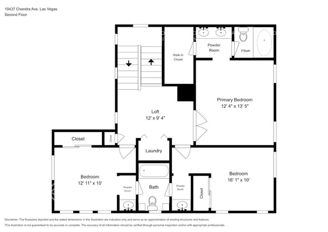 10437 Chandra Ave in Las Vegas, NV - Foto de edificio - Building Photo