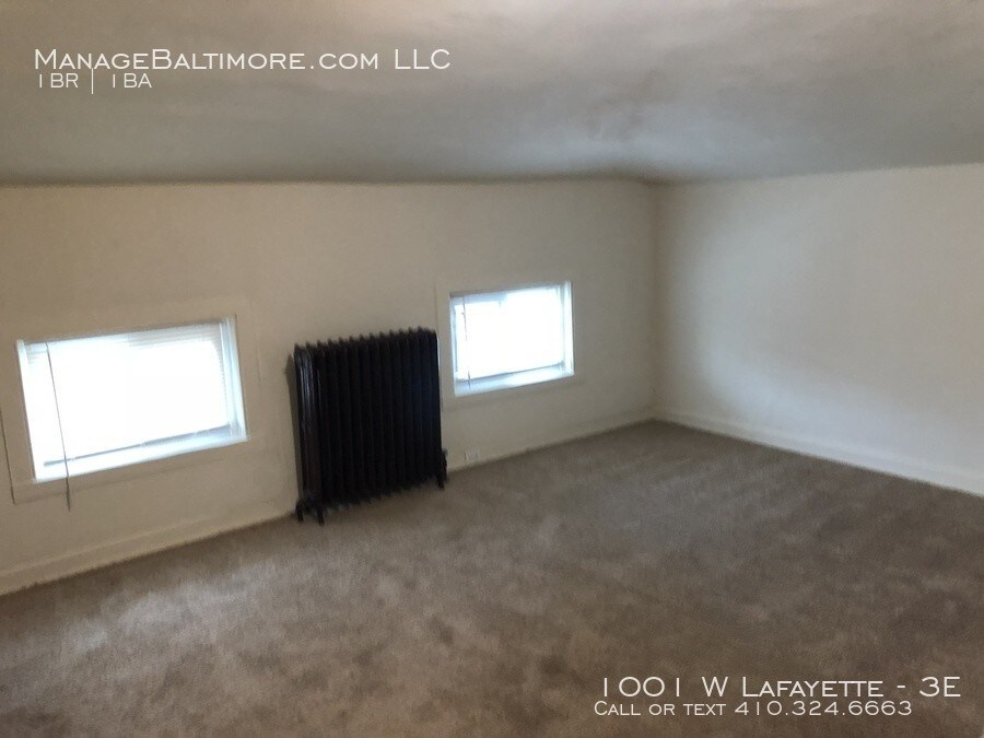 1001 W Lafayette Ave-Unit -3E in Baltimore, MD - Building Photo